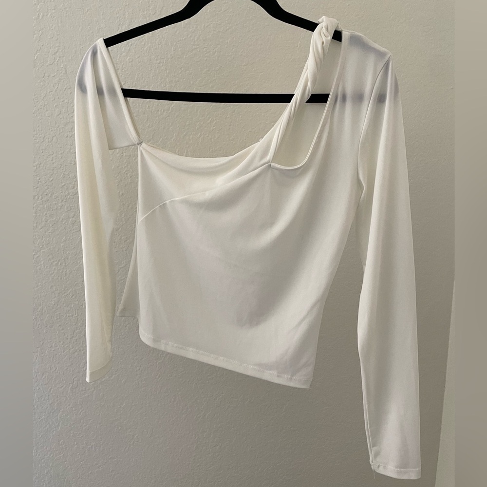 Women’s NA-KD asymmetric long sleeve top